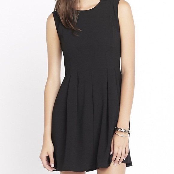 Dynamite | Black Classic Fit and Flare Dress - Picture 2 of 9
